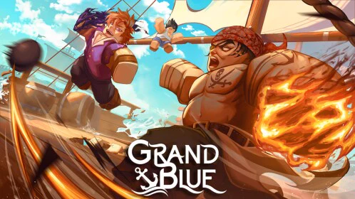 Grand Blue Roblox pirate battle artwork